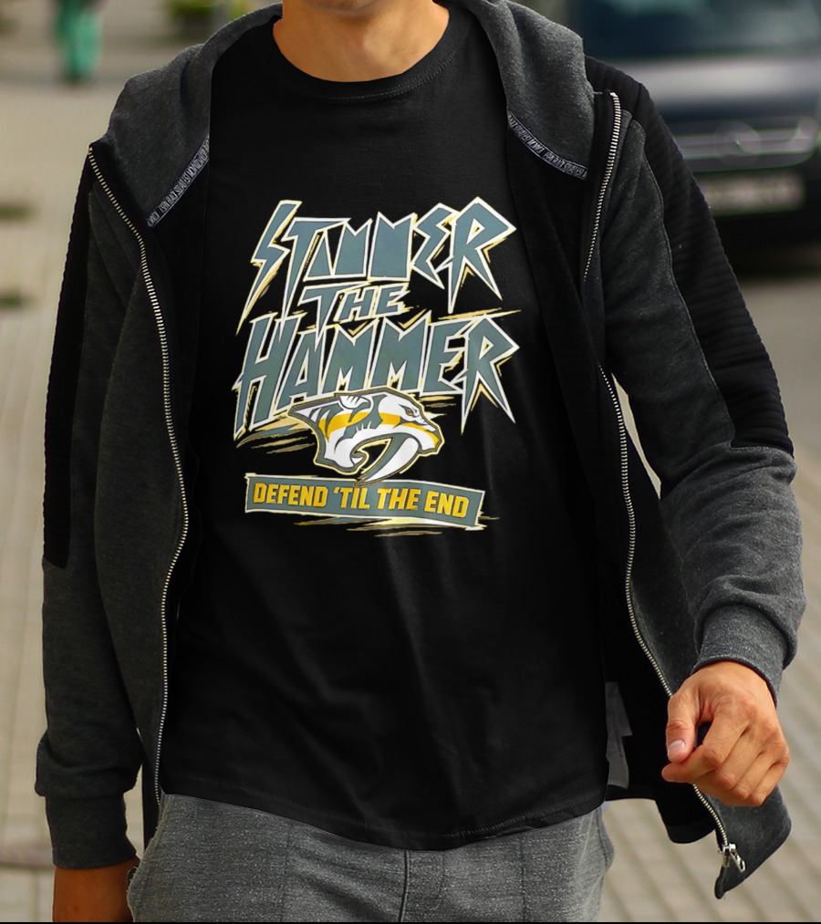 Stunner The Hammer Defend 'Til The End Predators T-Shirt