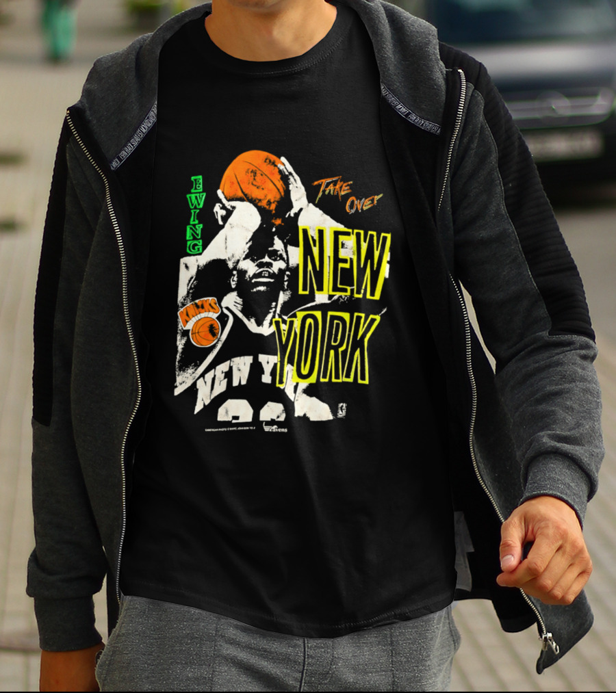 Ewing Knicks Take Over New York Game 1 T-Shirt