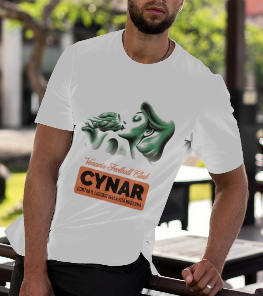 Venezia Football Club Cynar Contro Il Logorio Della Vita Moderna Artichoke Head T-Shirt