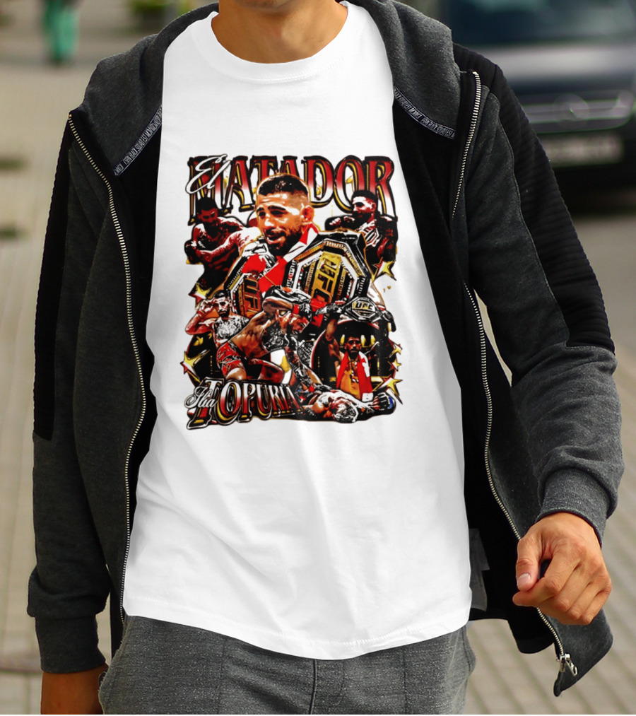 El Matador Ilia Topuria UFC Champion Fighter T-Shirt