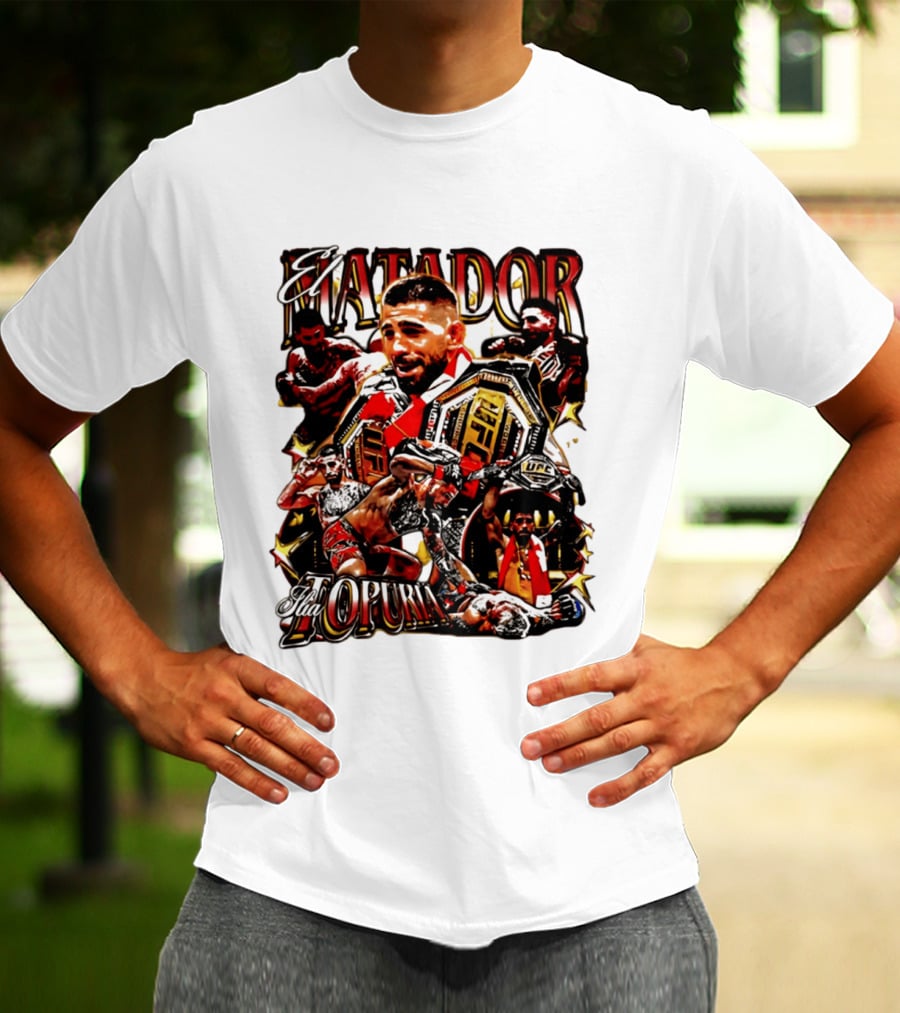 El Matador Ilia Topuria UFC Champion Fighter T-Shirt