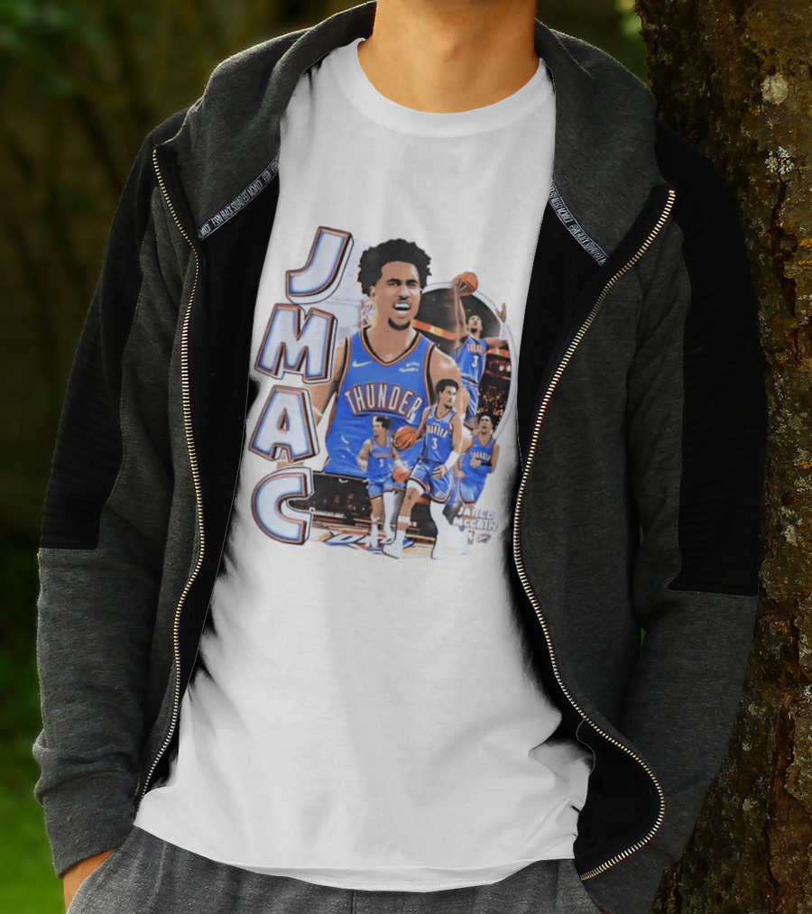 Jared McCain J MAC Oklahoma City Thunder NBA T-Shirt