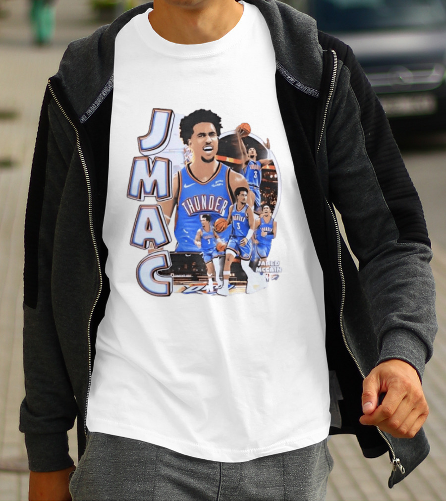 Jared McCain J MAC Oklahoma City Thunder NBA T-Shirt