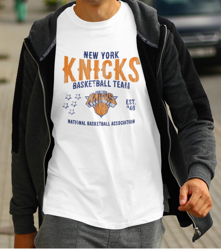 New York Knicks Basketball Team National Basketball Association Est 1946 T-Shirt