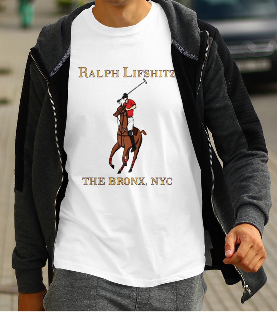 Ralph Lifshitz Big Pony The Bronx NYC Polo Rider T-Shirt