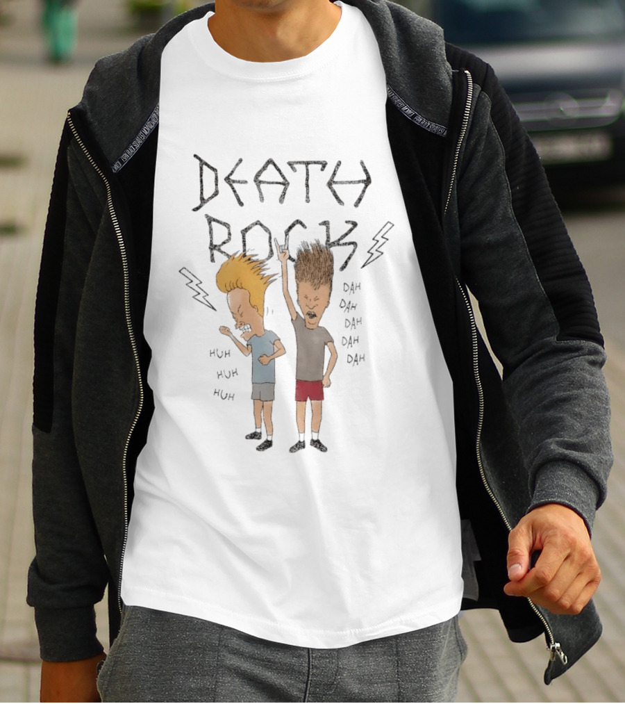 Beavis And Butt Head Death Rock Huh Dah T-Shirt