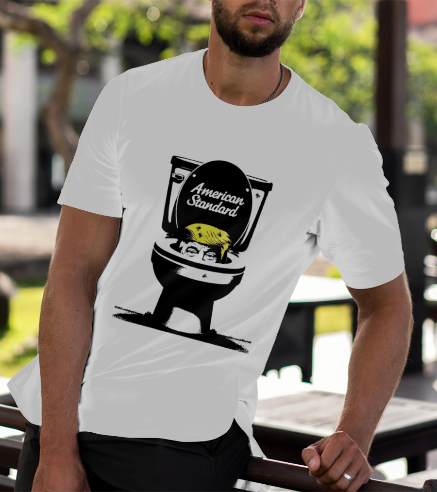 American Standard Donald Trump Toilet Humor T-Shirt