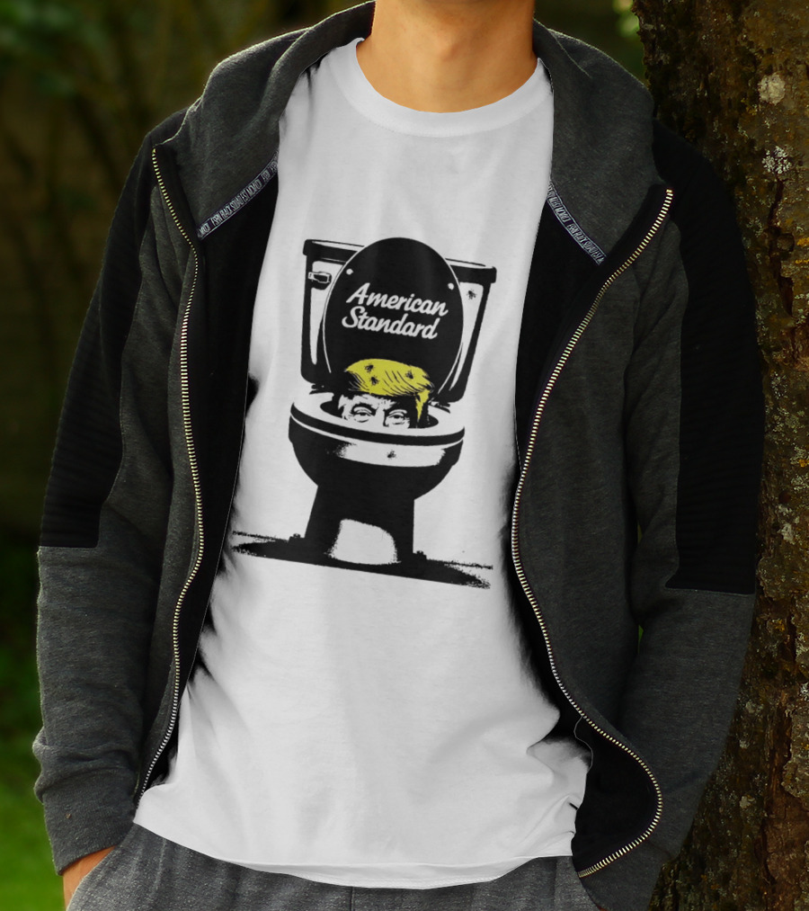 American Standard Donald Trump Toilet Humor T-Shirt