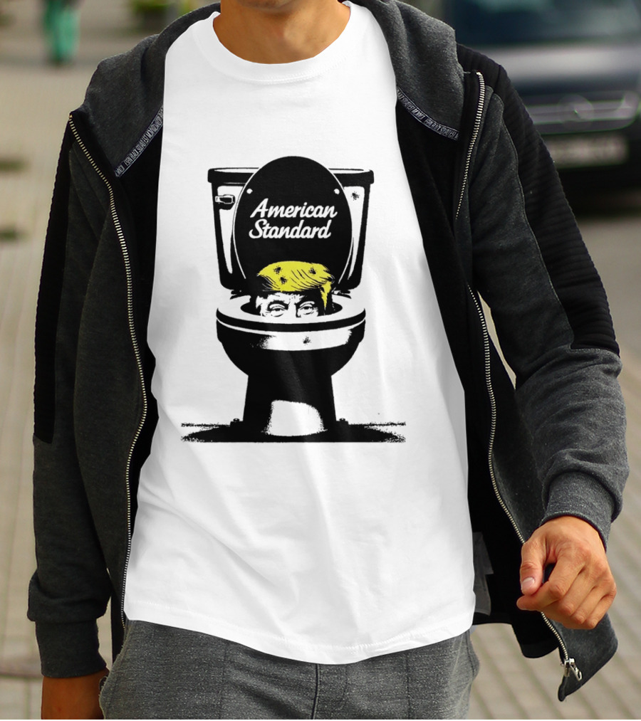 American Standard Donald Trump Toilet Humor T-Shirt