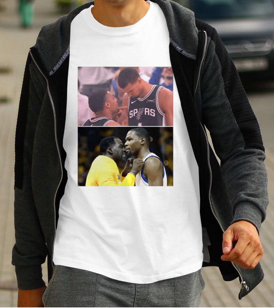 Wemby Keldon Johnson Spurs Draymond Meme Recreation T-Shirt