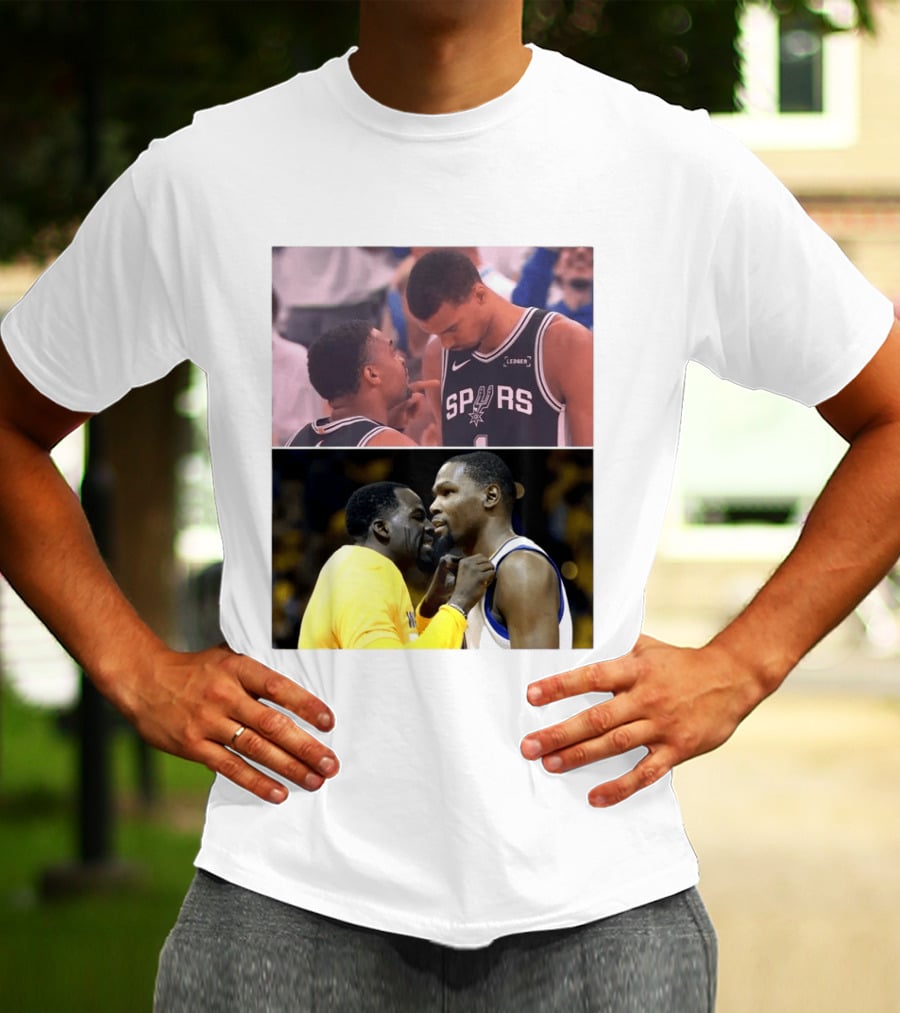 Wemby Keldon Johnson Spurs Draymond Meme Recreation T-Shirt