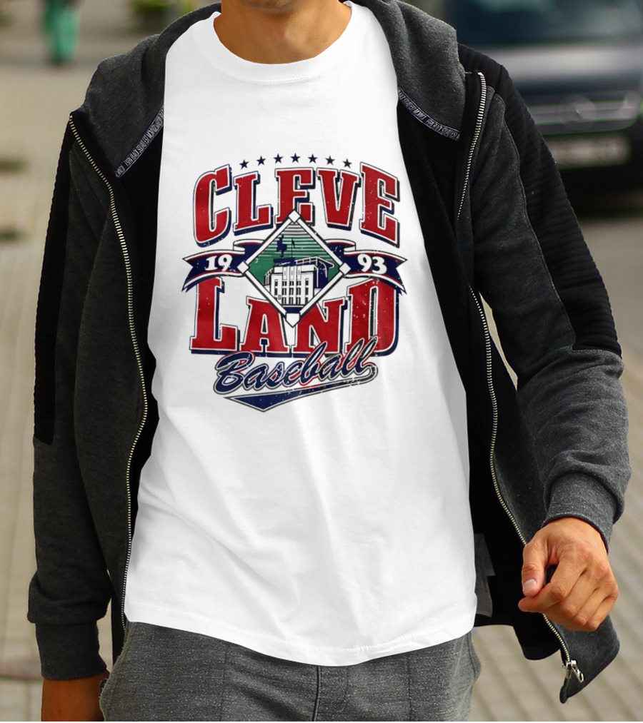 Cleve Land 1993 Baseball Vintage Collectible T-Shirt
