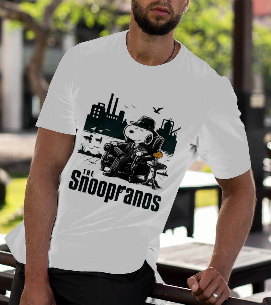The Snoopranos Snoopy Woodstock Peanuts Mafia T-Shirt