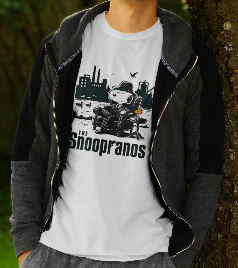 The Snoopranos Snoopy Woodstock Peanuts Mafia T-Shirt