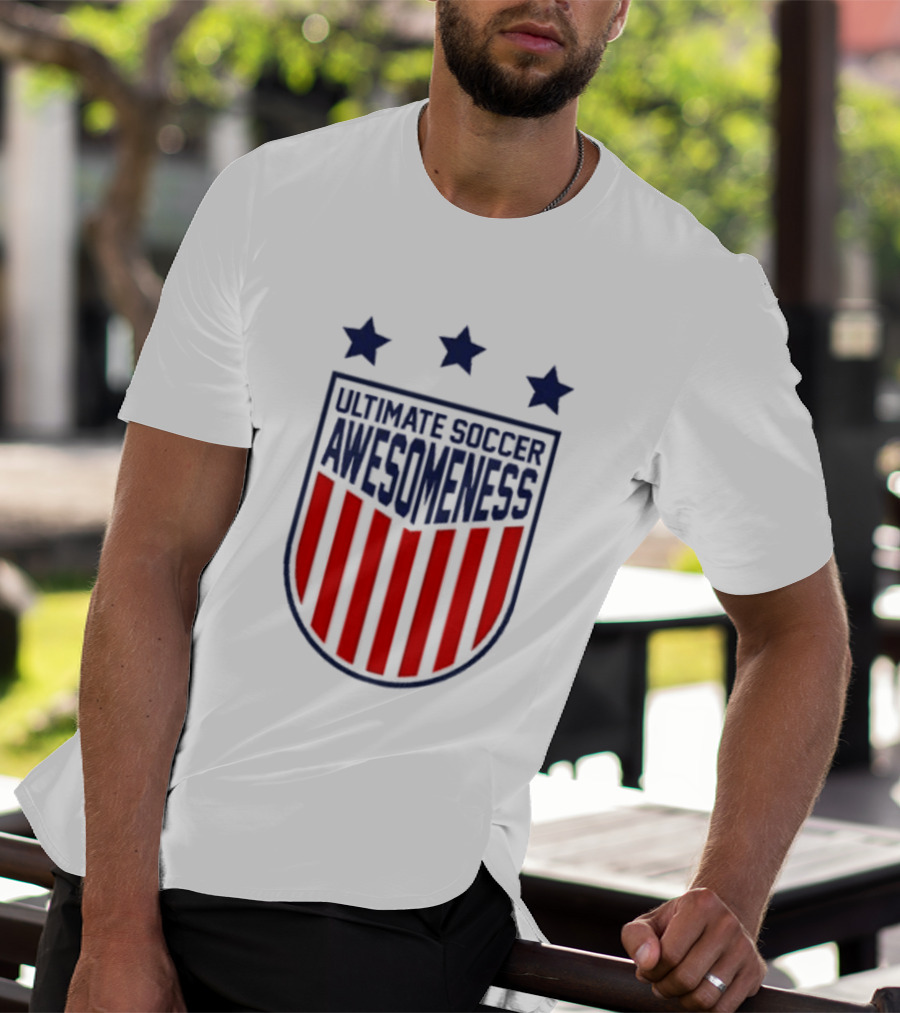 Ultimate Soccer Awesomeness Stars Stripes T-Shirt