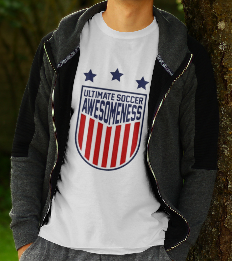 Ultimate Soccer Awesomeness Stars Stripes T-Shirt