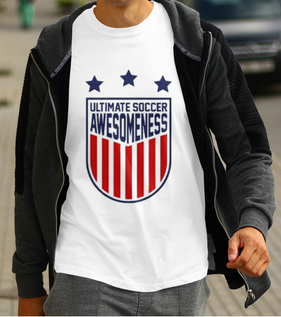 Ultimate Soccer Awesomeness Stars Stripes T-Shirt