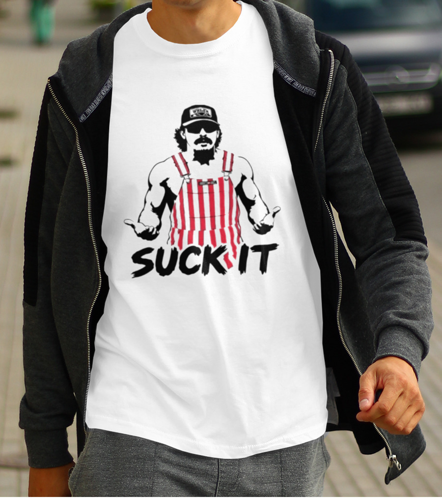 Wheeler Walker Jr Suck It Outlaw Country Music Dirty Comedian T-Shirt