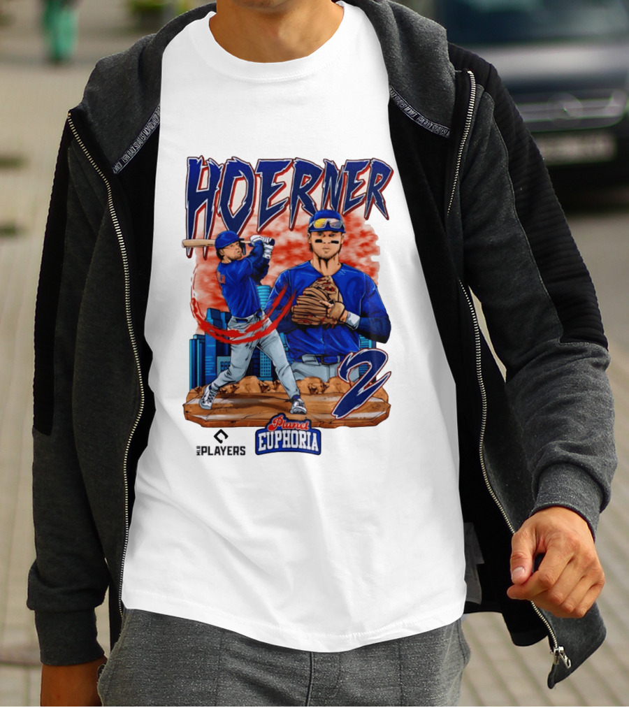 Nico Hoerner Chicago Cubs Euphoria The Players 2 Major League Baseball T-Shirt