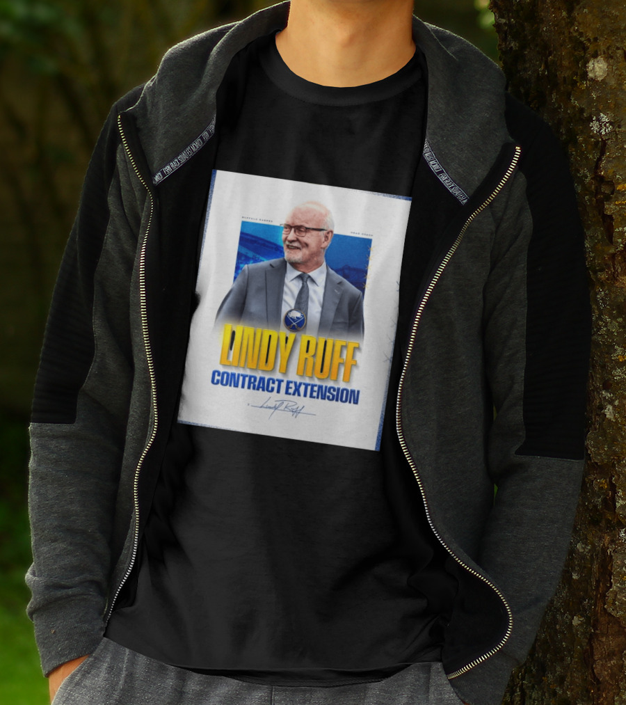 Buffalo Sabres Lindy Ruff Head Coach Contract Extension T-Shirt