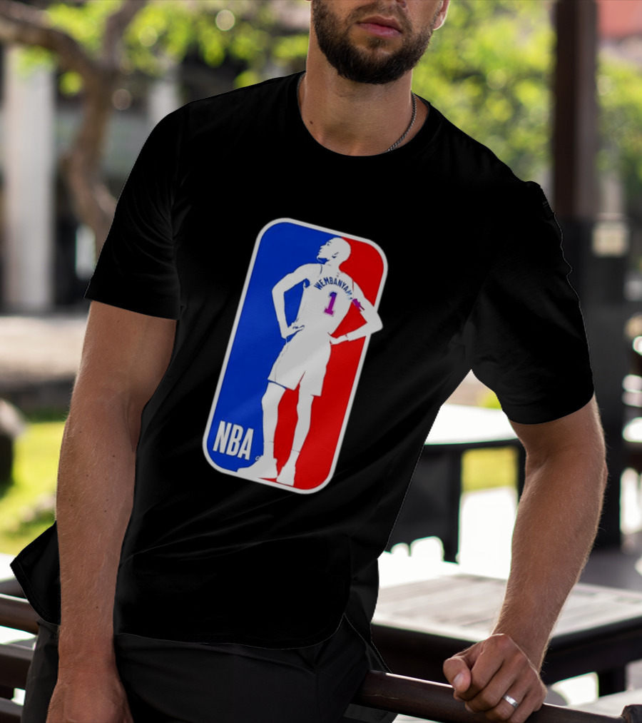 NBA Victor Wembanyama Number 1 Player T-Shirt