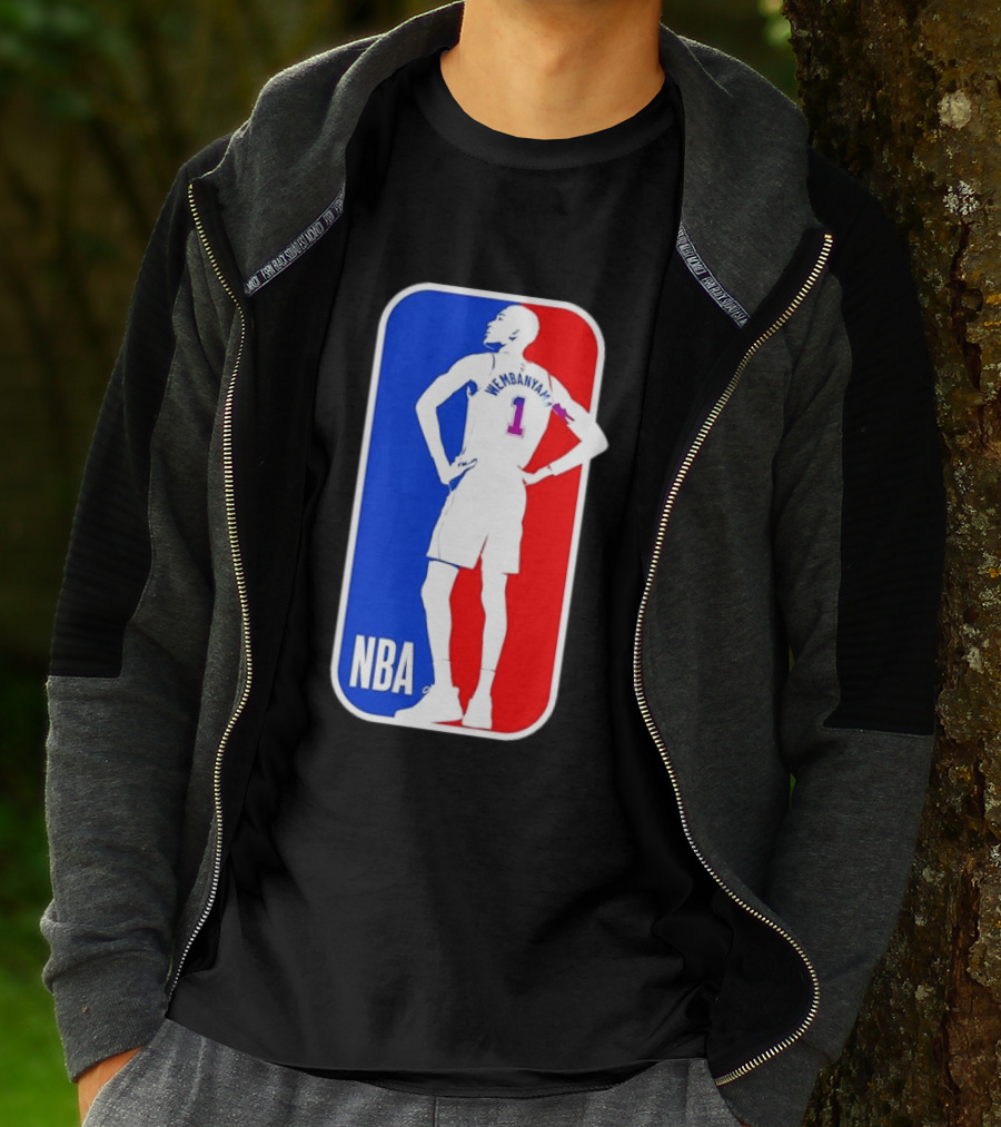 NBA Victor Wembanyama Number 1 Player T-Shirt
