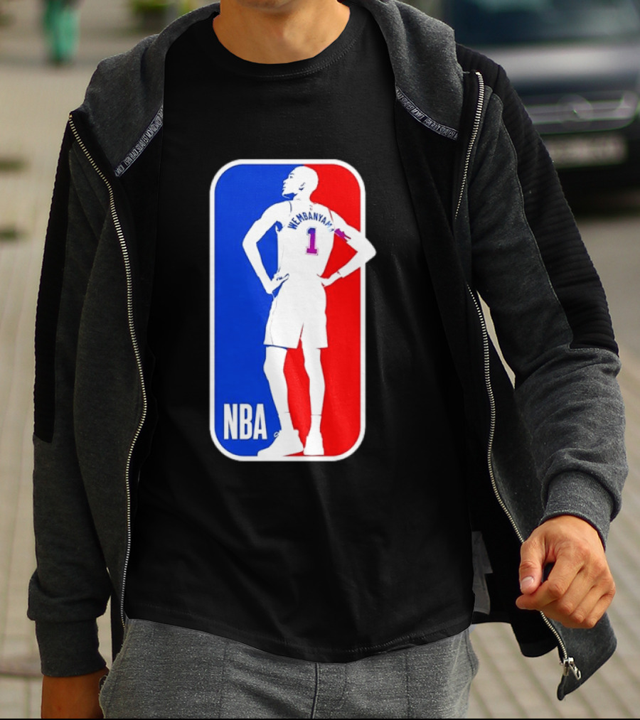NBA Victor Wembanyama Number 1 Player T-Shirt