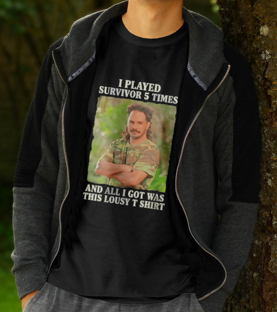 I Played Survivor 5 Times Ozzy Lusth All I Got Was This Lousy T-Shirt
