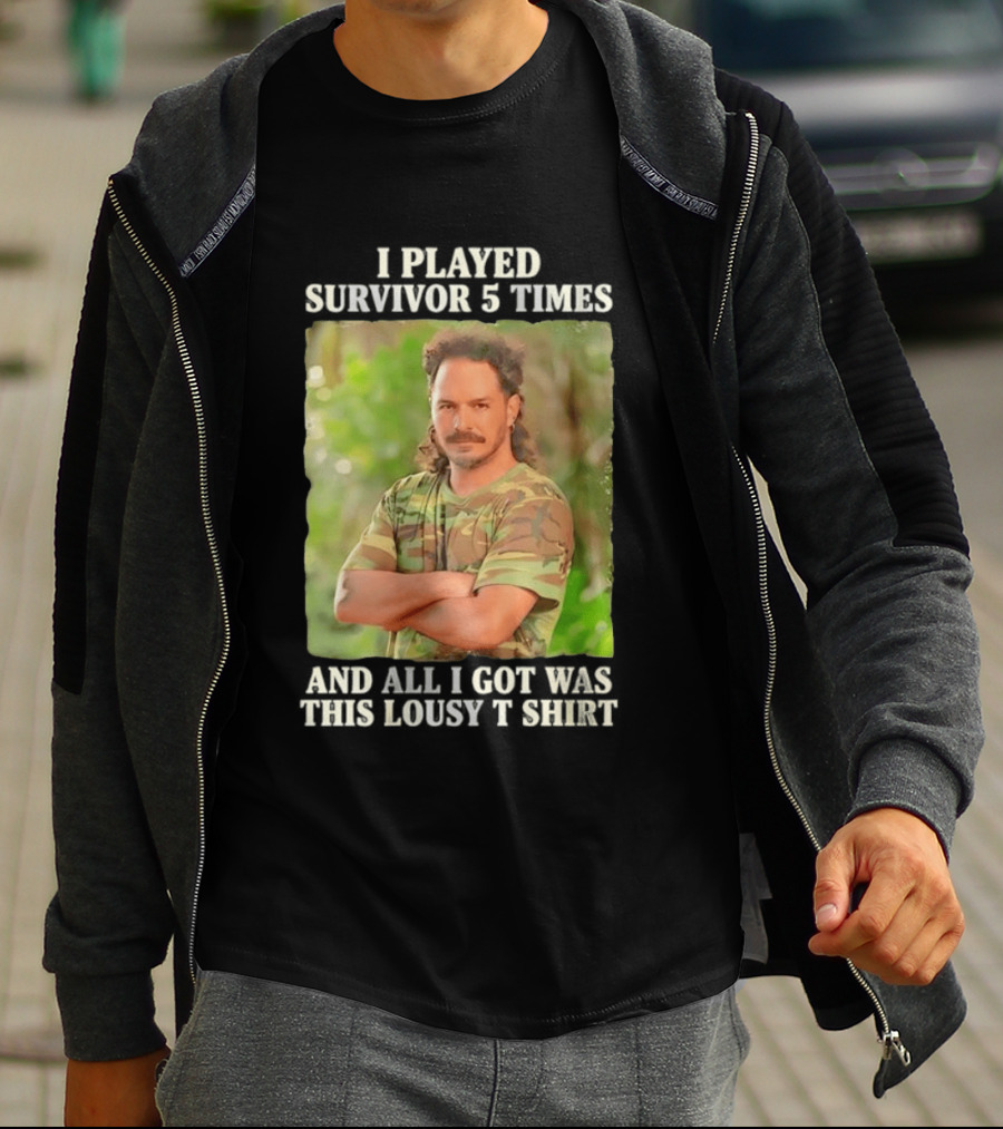 I Played Survivor 5 Times Ozzy Lusth All I Got Was This Lousy T-Shirt