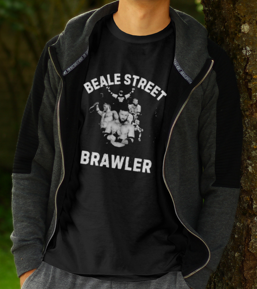 Beale Street Brawler Boxing Legends Collage T-Shirt