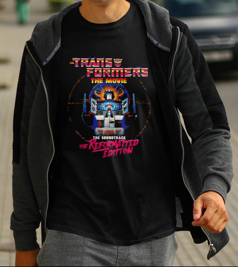 Transformers The Movie Soundtrack The Reformatted Edition Optimus Prime T-Shirt