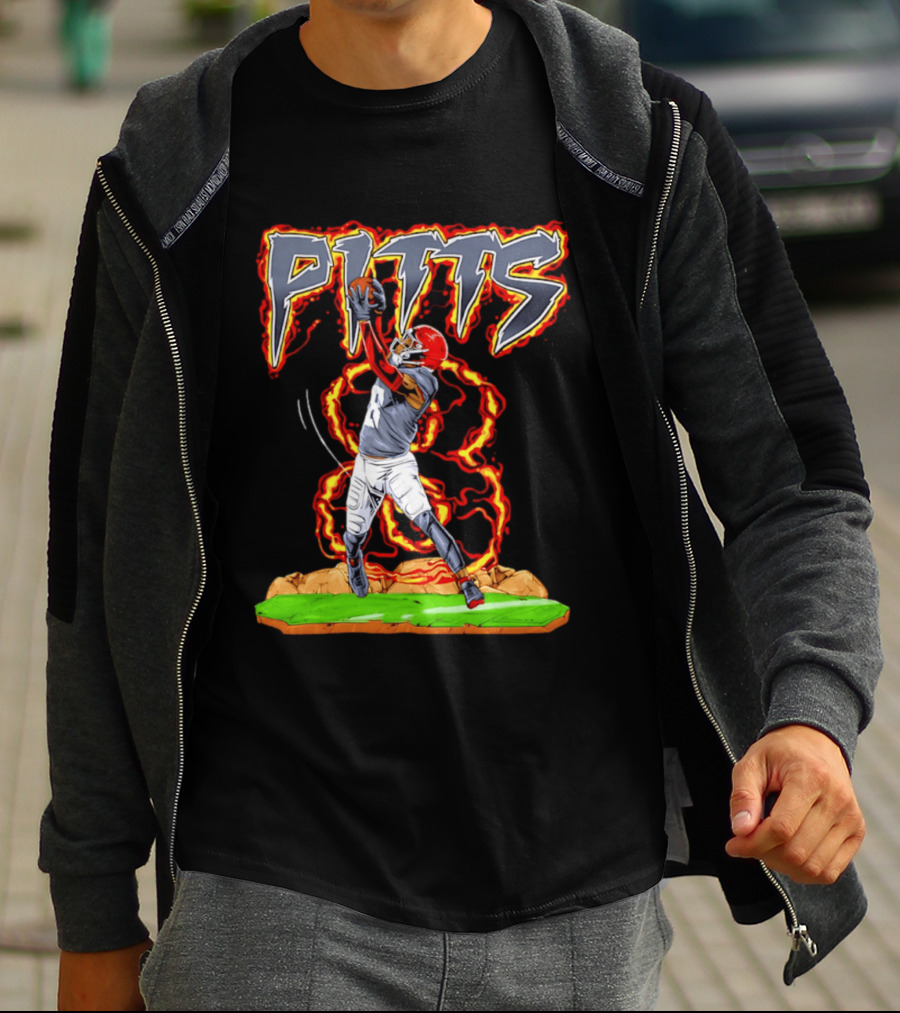 Atlanta Falcons Kyle Pitts Dynamic Catch T-Shirt