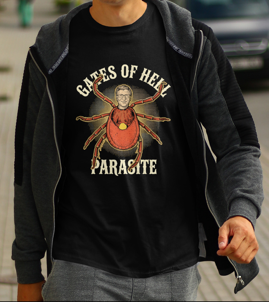 Gates Of Hell Parasite Creepy Arachnid T-Shirt