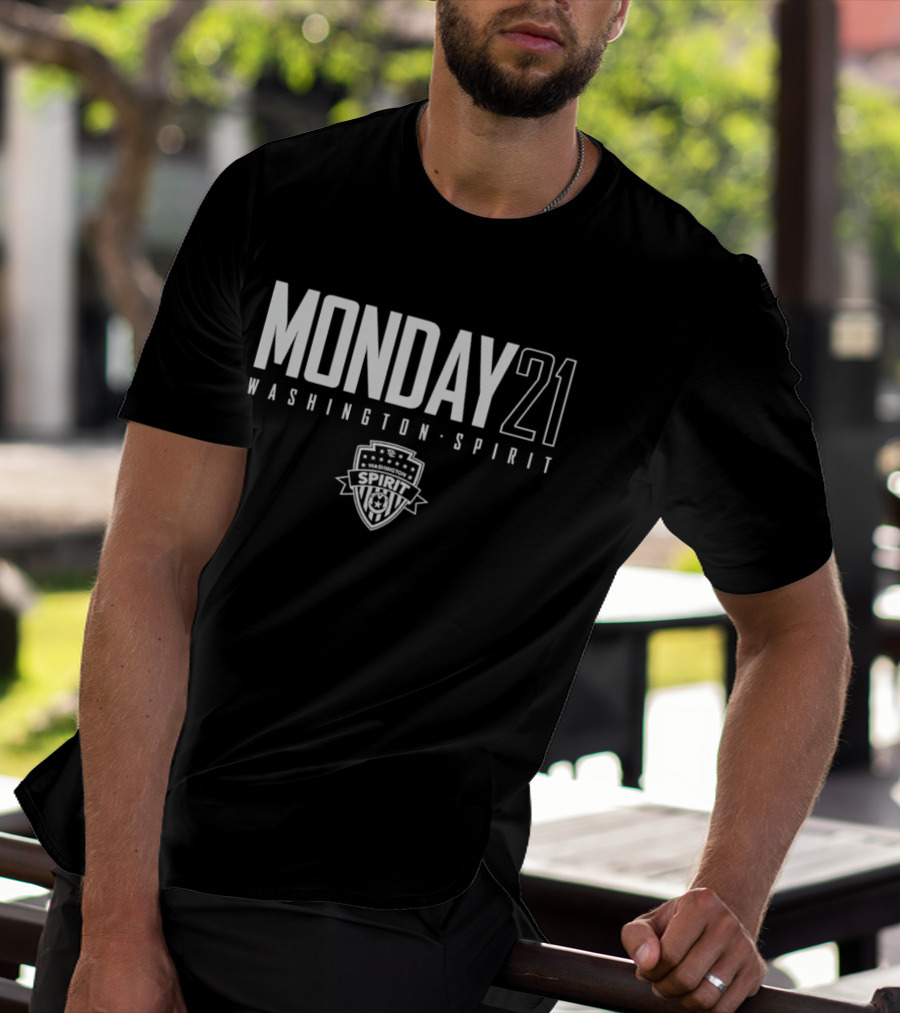 Monday 21 Washington Spirit Soccer Club Crest T-Shirt