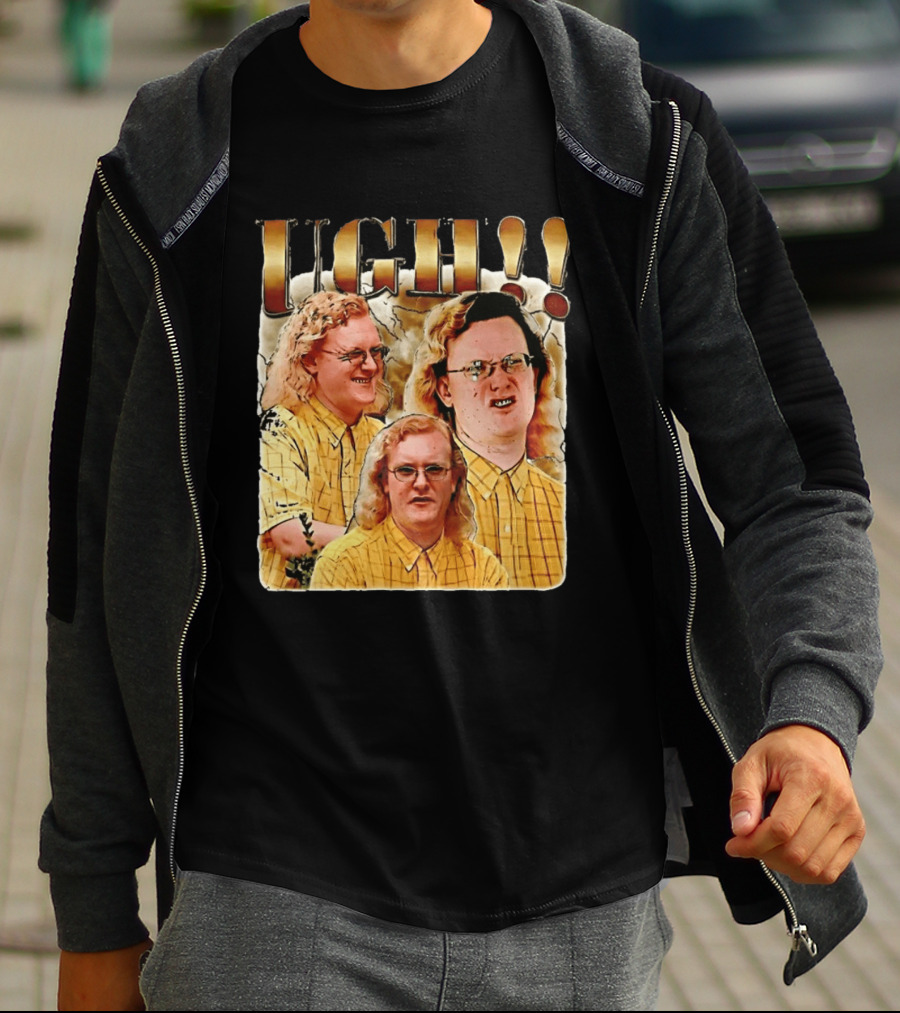 Ughh James Love On The Spectrum UGH!! Yellow Plaid T-Shirt