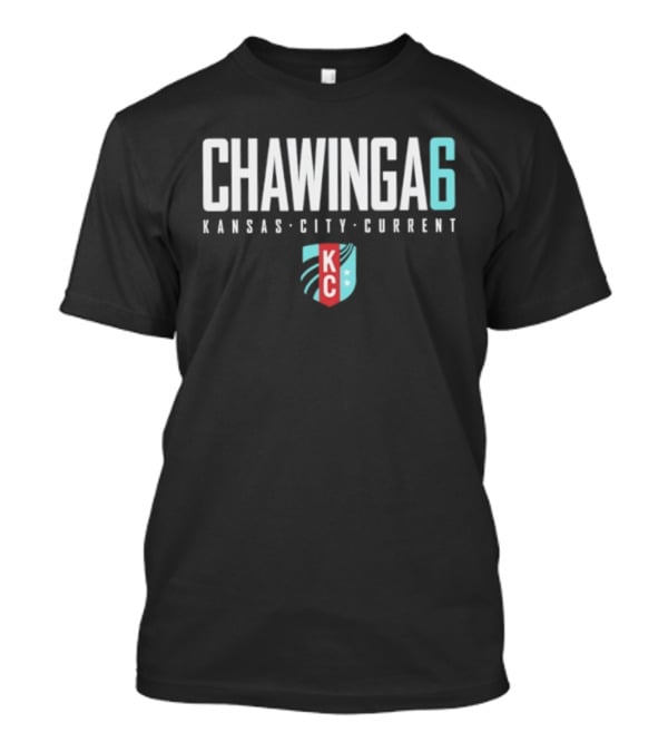 Chawinga 6 Kansas City Current NWSL KC T-Shirt