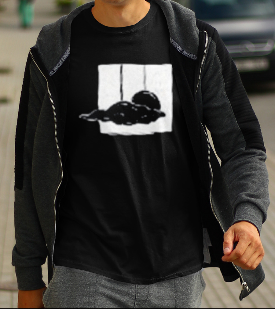 Aaron Blommaert Oorsprong Abstract Line T-Shirt