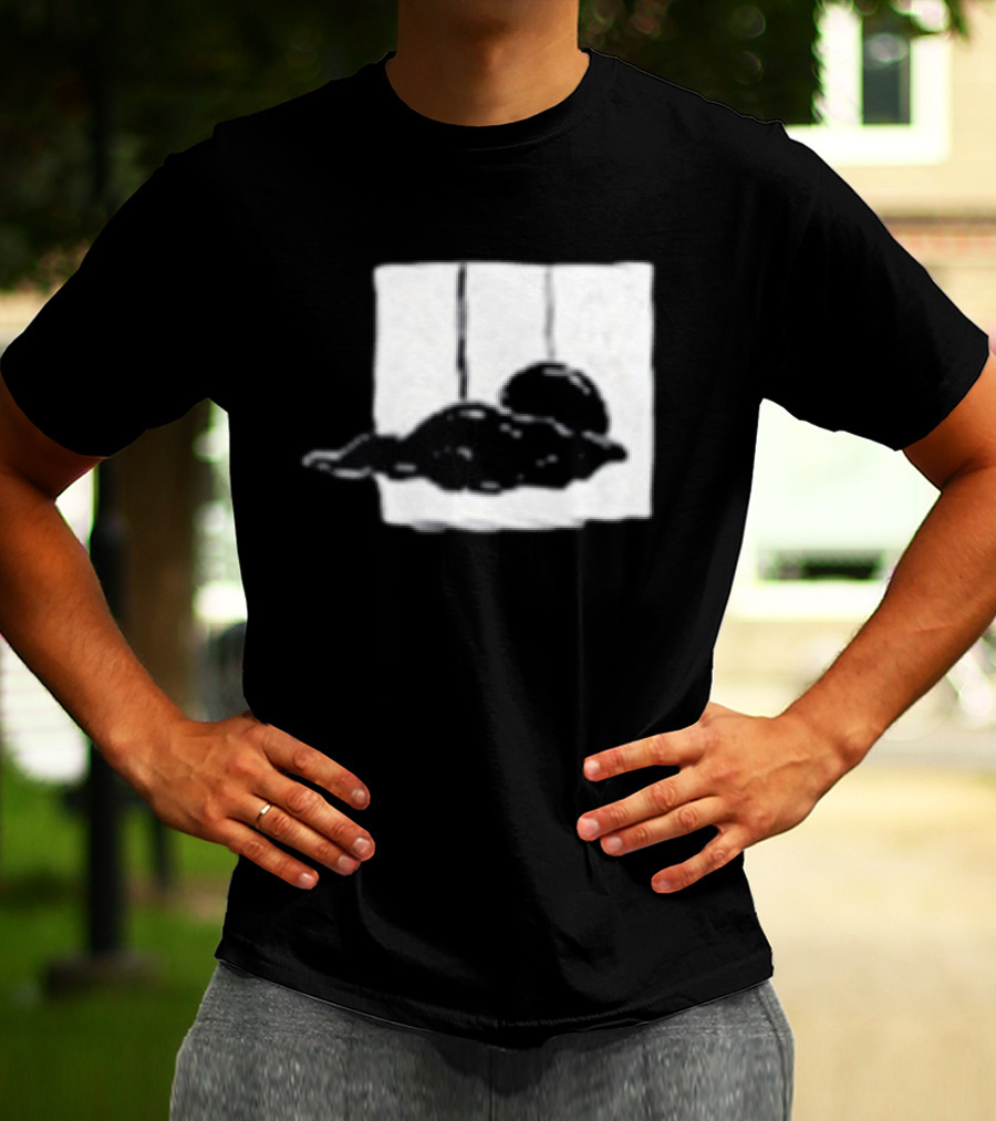 Aaron Blommaert Oorsprong Abstract Line T-Shirt