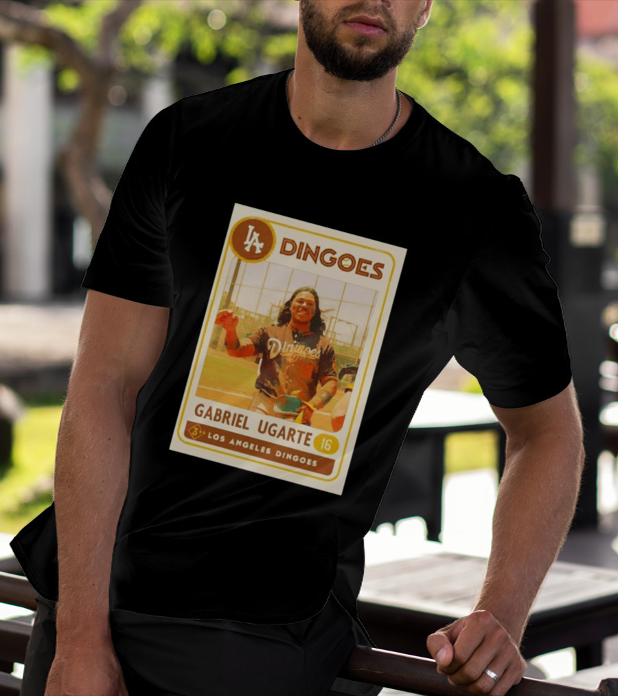 Los Angeles Dingoes Gabriel Ugarte 16 Player Card T-Shirt