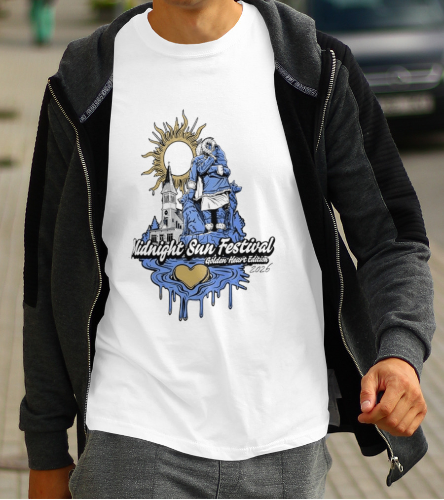 Midnight Sun Festival Golden Heart Edition 2023 T-Shirt
