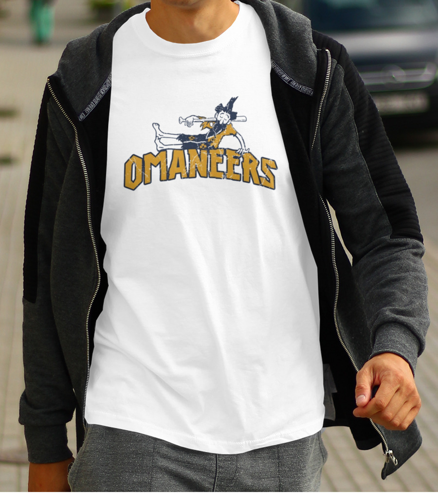 2026 Omaneers West Virginia Mountaineers Casual Character Motif T-Shirt