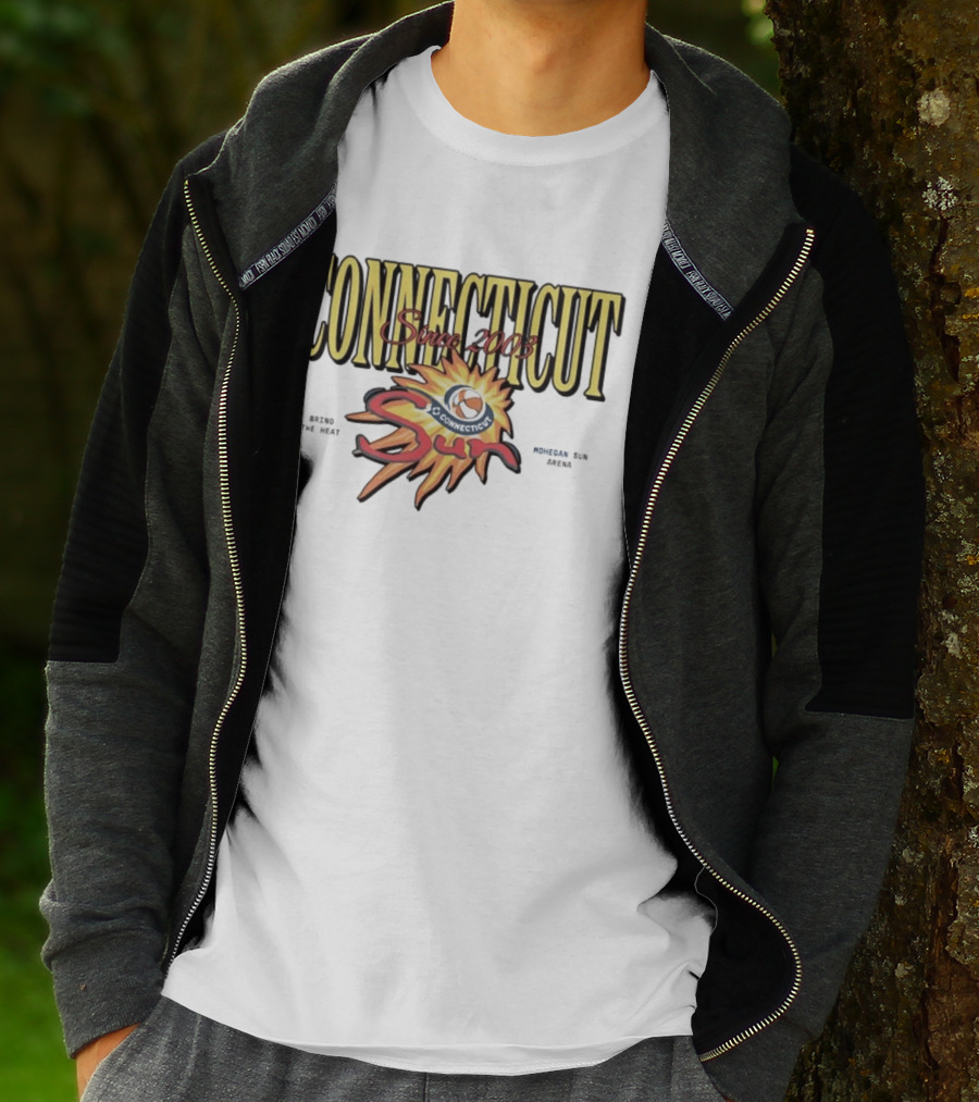 Connecticut Sun Bring The Heat Since 2003 Sun Arena T-Shirt