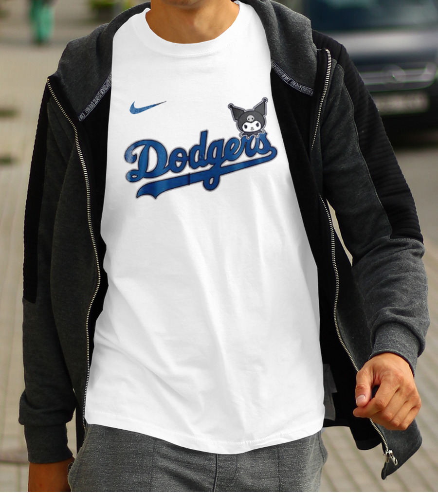 Nike Los Angeles Dodgers Kuromi Collaboration T-Shirt