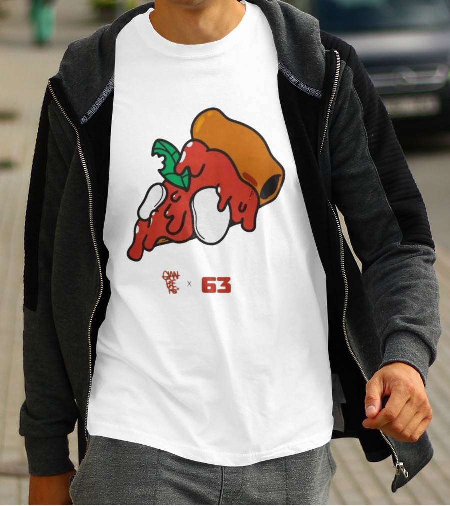 Francesco Bagnaia Ello 2026 X 63 Pizza T-Shirt