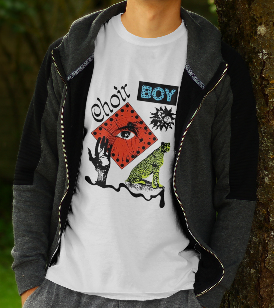 Choir Boy Eye Sun Cheetah Mystical T-Shirt