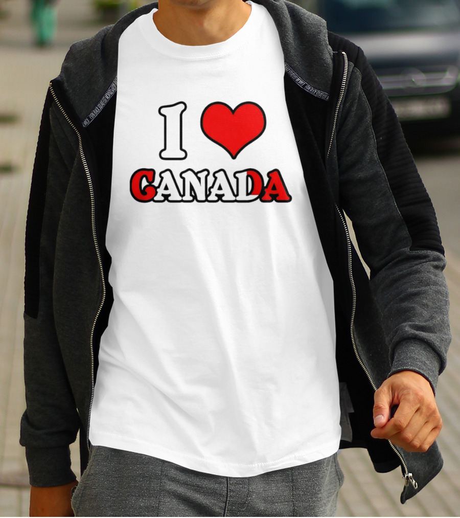 I Heart Canada Love T-Shirt