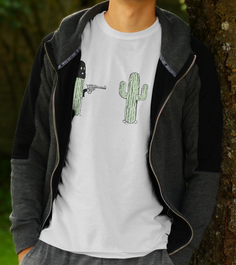 Phil Miller The Last Man On Earth Stick'em Up Cactus Duel T-Shirt