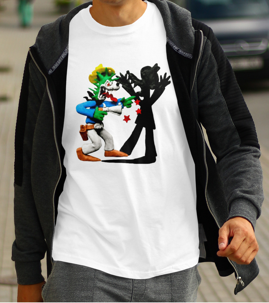 Spooky Woods Backstabber Cartoon Forest Duel T-Shirt