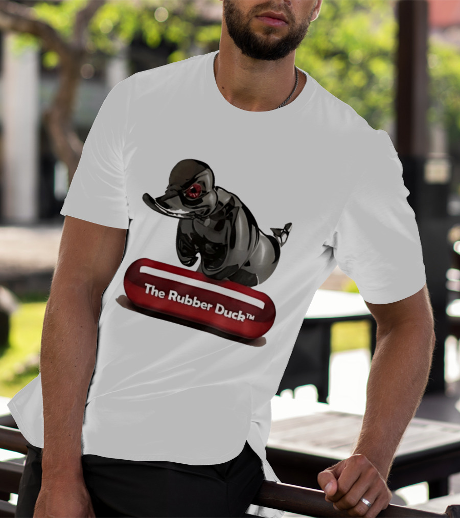 The Rubber Duck Black Chrome Collectible T-Shirt