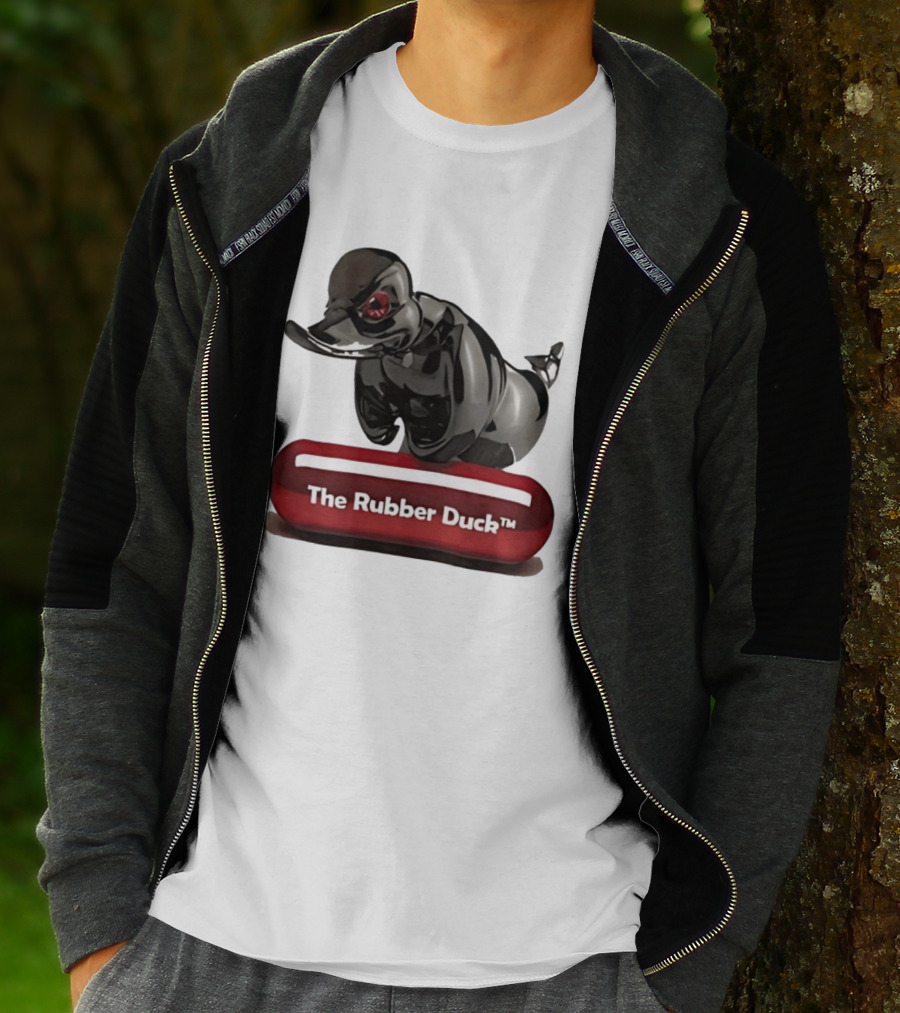 The Rubber Duck Black Chrome Collectible T-Shirt